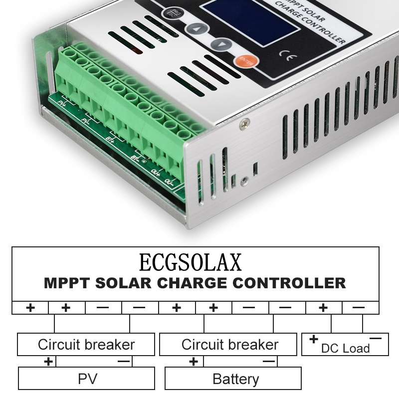 ECGSOLAX 60A MPPT Solar Charge - Drone Solar Charger avaliação e preço