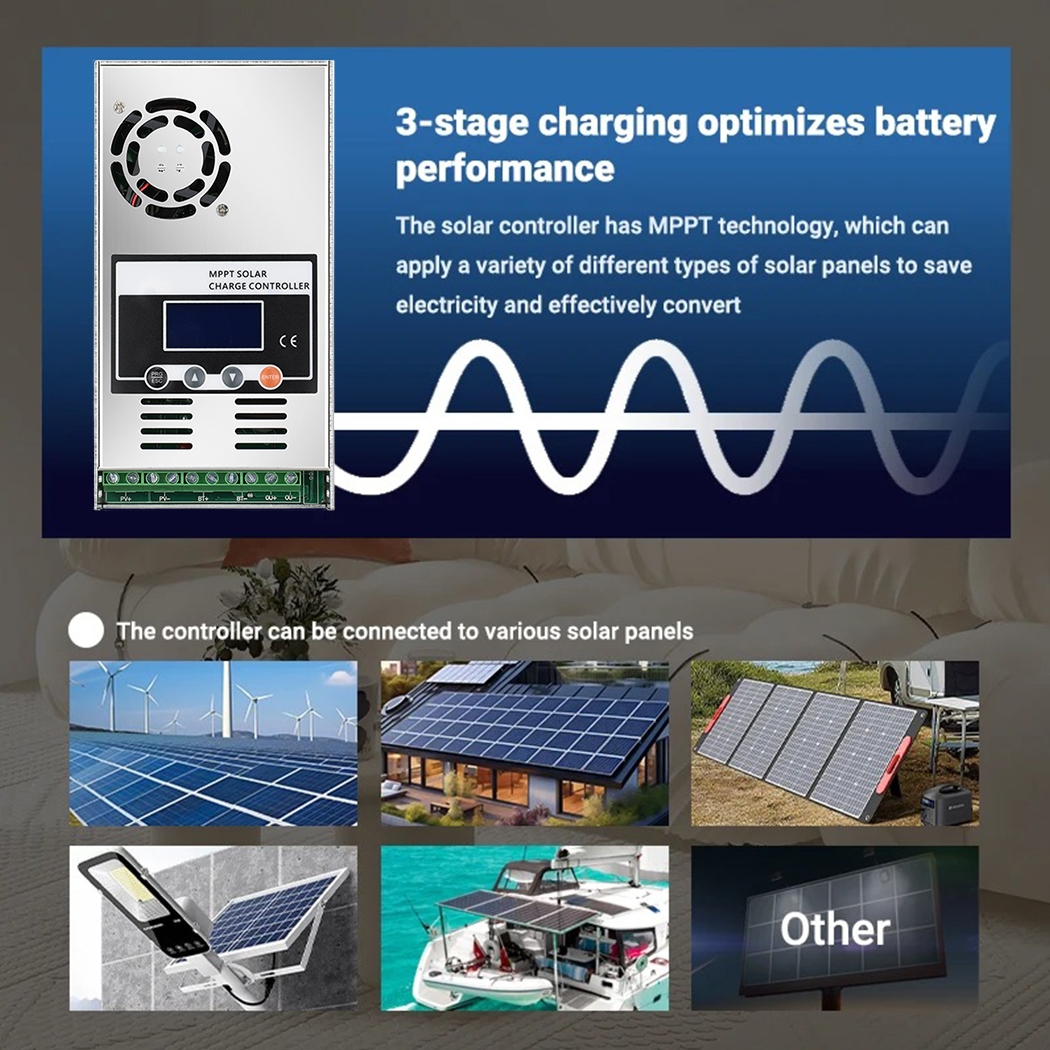 ECGSOLAX 60A MPPT Solar Charge - Drone Solar Charger avaliação e preço