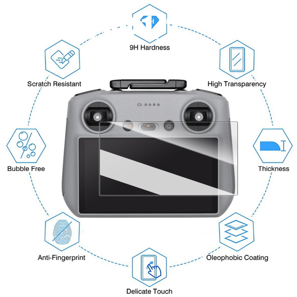 Tempered Glass Screen Protecto - Drone Control Stick avaliação e preço