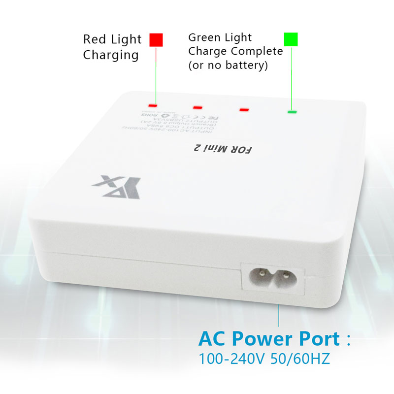 YX 6IN1 Fast Smart Battery Cha - Drone Charging Hub avaliação e preço
