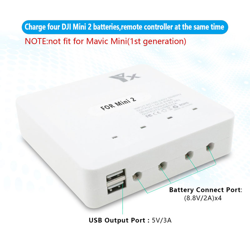 YX 6IN1 Fast Smart Battery Cha - Drone Charging Hub avaliação e preço