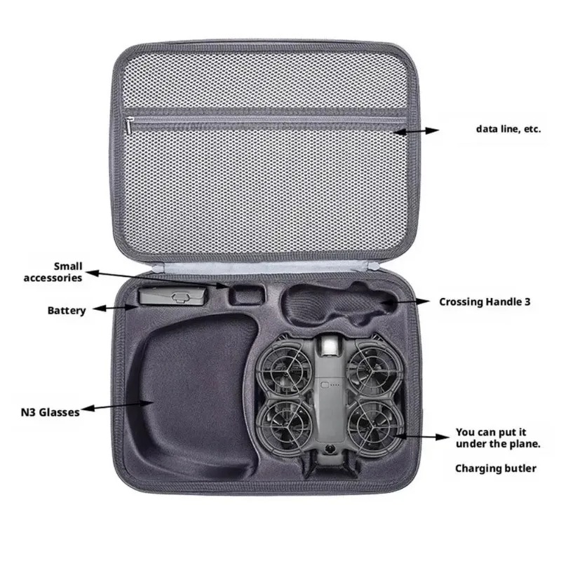 for dji NEO2 Portable Carrying - Drone Carrying Case avaliação e preço