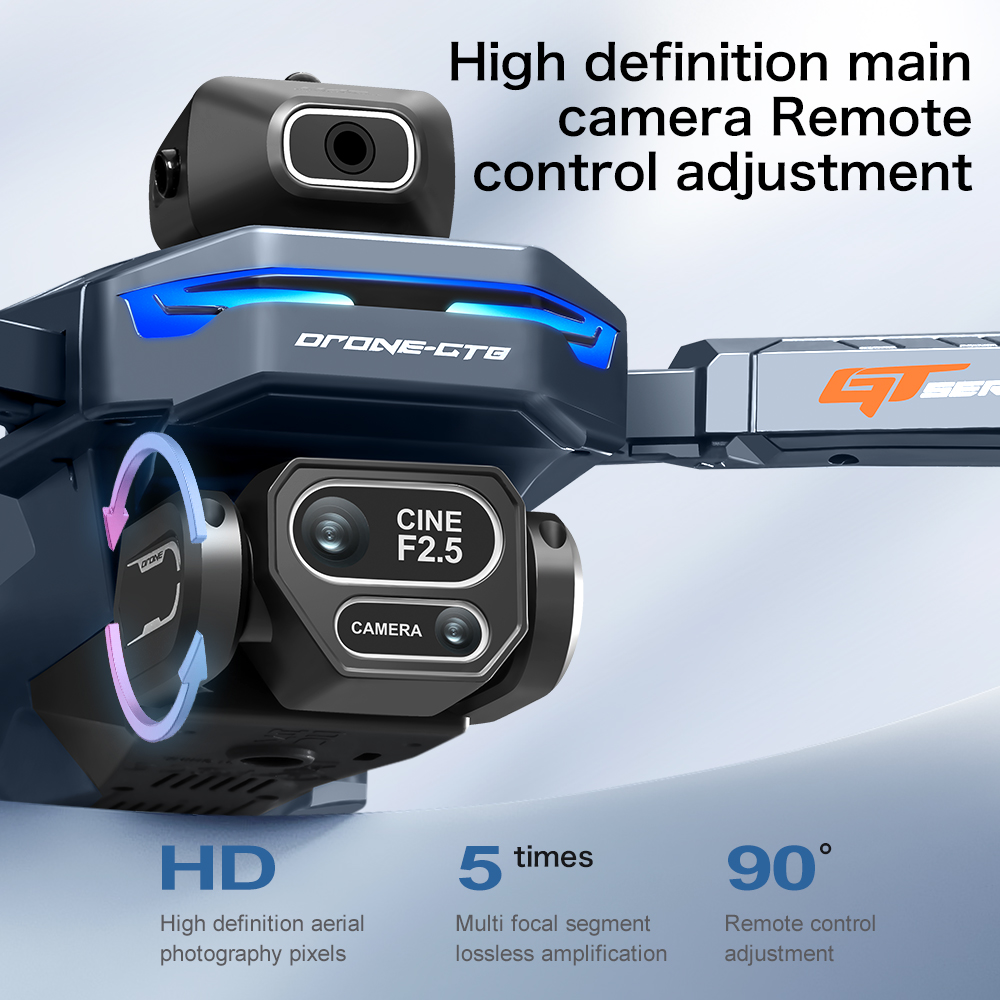 2026 New GT8 Drone GPS 8K Prof - Drone Battery Adapter avaliação e preço