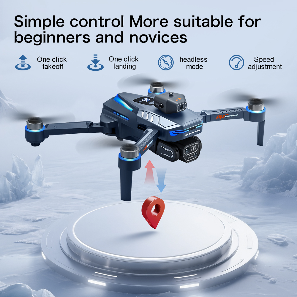 2026 New GT8 Drone GPS 8K Prof - Drone Battery Adapter avaliação e preço
