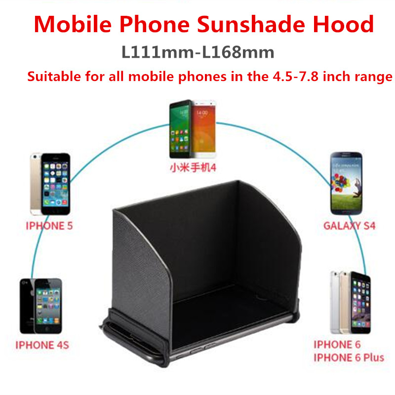 1pc  4.7---10 Inch Universal M - Drone Sun Shade avaliação e preço