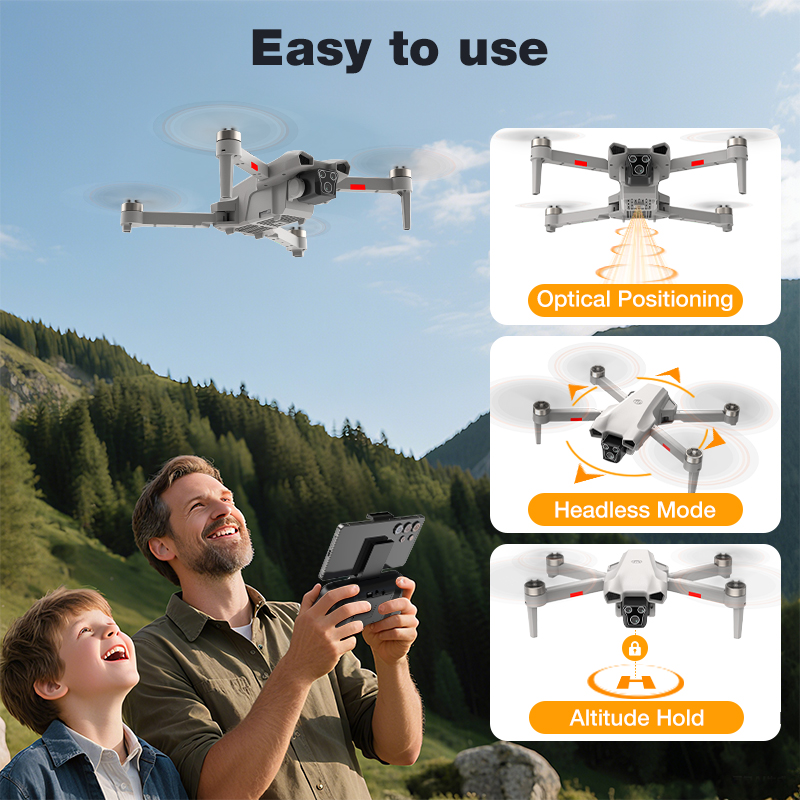 NEW Hot L017 Pro Drone Brushle - Drone Battery Adapter avaliação e preço