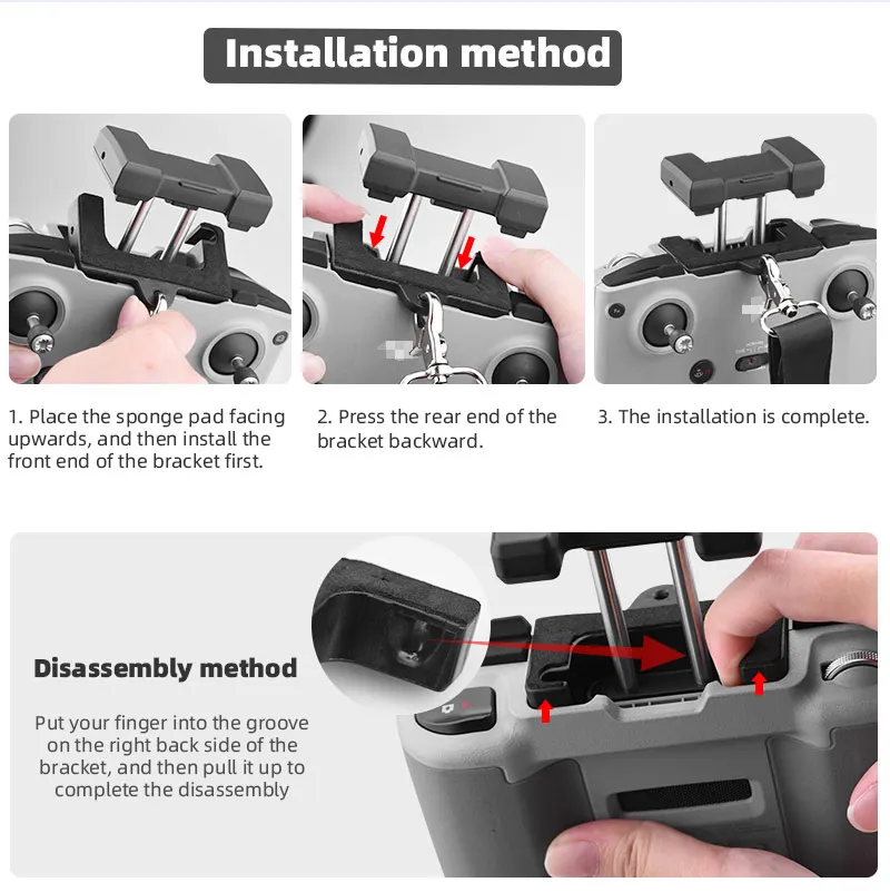 Remote Control Neck Lanyard Sa - Drone Tablet Mount avaliação e preço