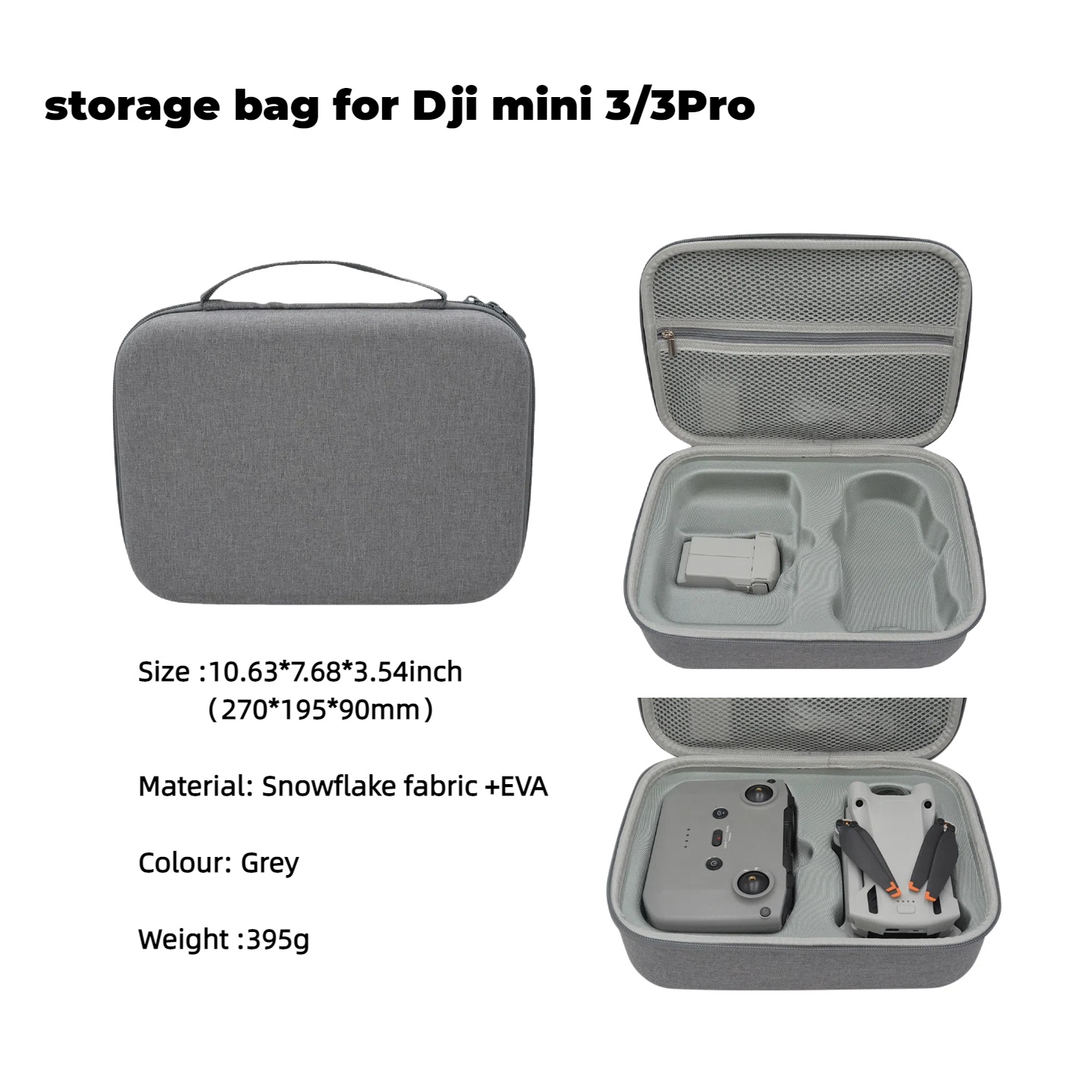 Hard EVA Drone Bag For DJI Min - Drone Joystick Cover avaliação e preço