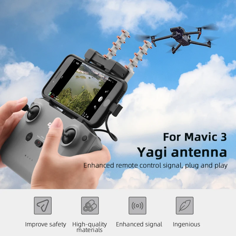 5.8GHz Yagi Antenna for DJI Ai - Drone Tablet Mount avaliação e preço