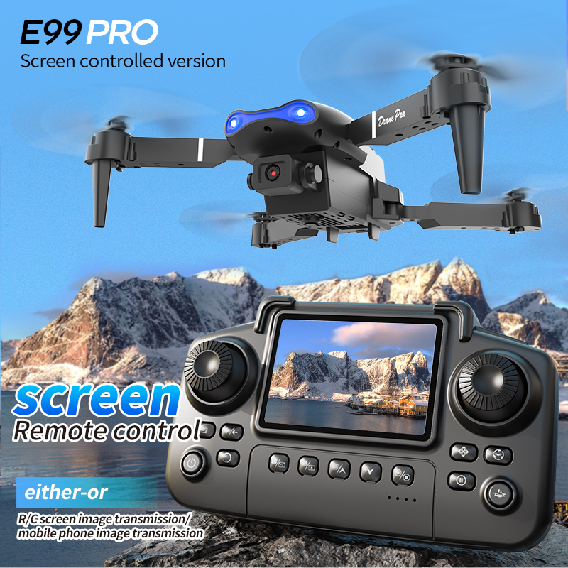 E99 PRO Drone Screen Control A - Drone Battery Adapter avaliação e preço