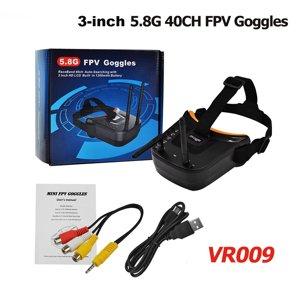 VR009 FPV Video Goggles 3Inch  - Drone Controller Screen avaliação e preço