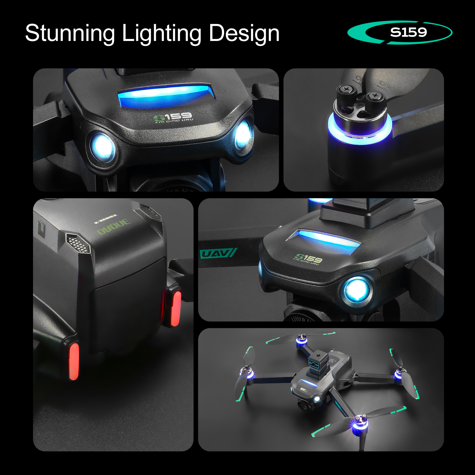 S159 GPS Drone 4K Profesional  - Drone Battery Adapter avaliação e preço