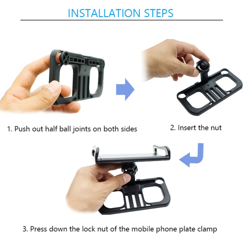 Tablet Holder Clip Adjustable  - Drone Tablet Mount avaliação e preço