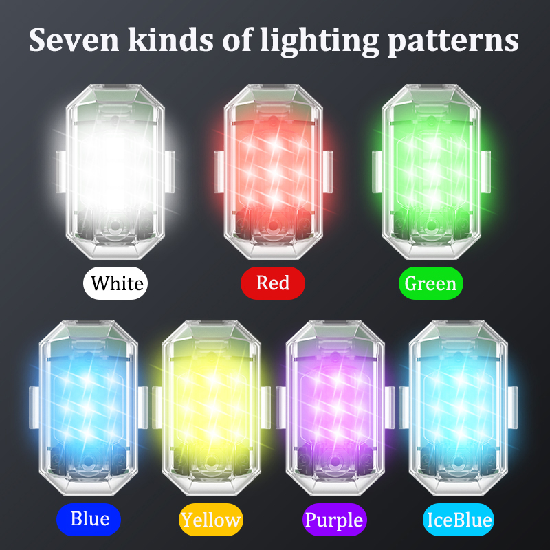 1/2/4pcs Wireless LED Drone St - Drone Strobe Light avaliação e preço