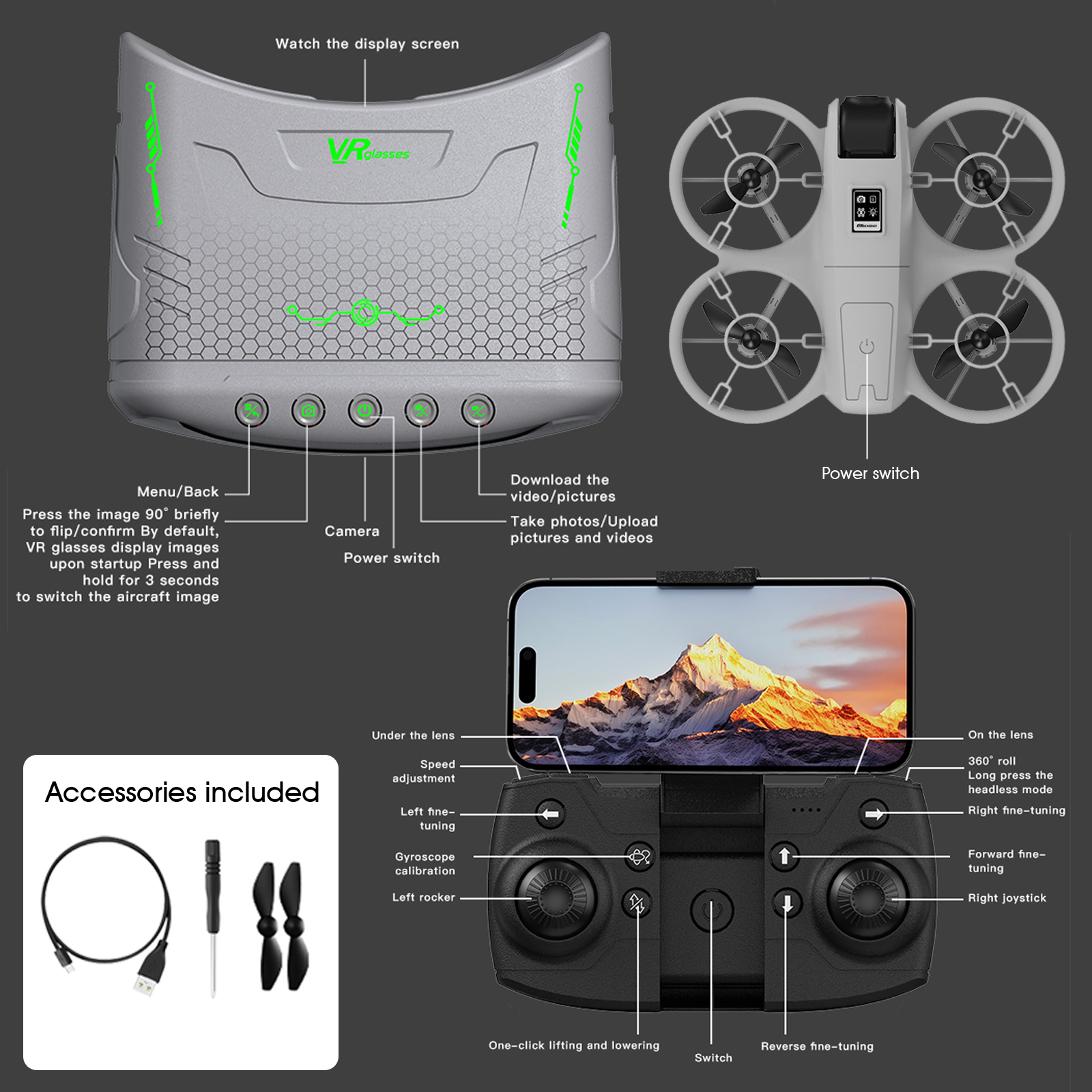 Mini Drone That Is Easy For Be - Drone Remote Controller Lanyard avaliação e preço